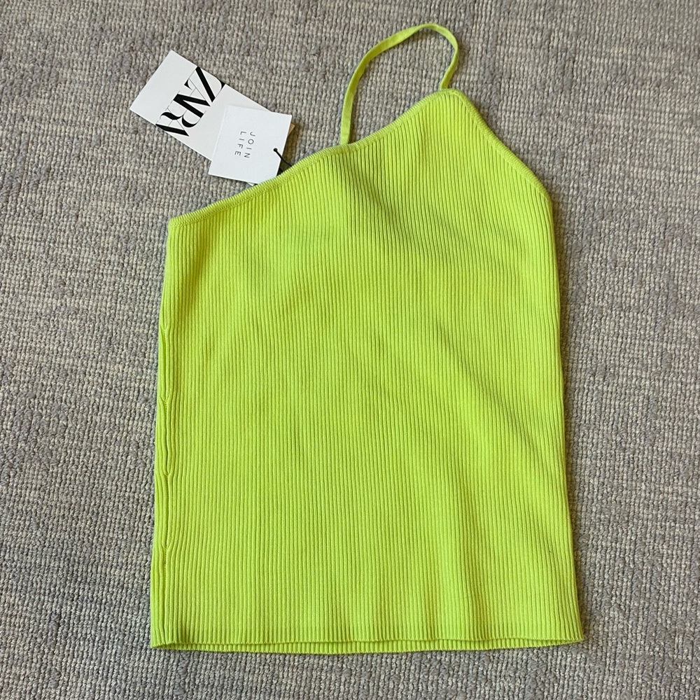 NWT Zara One Shoulder Camisole
